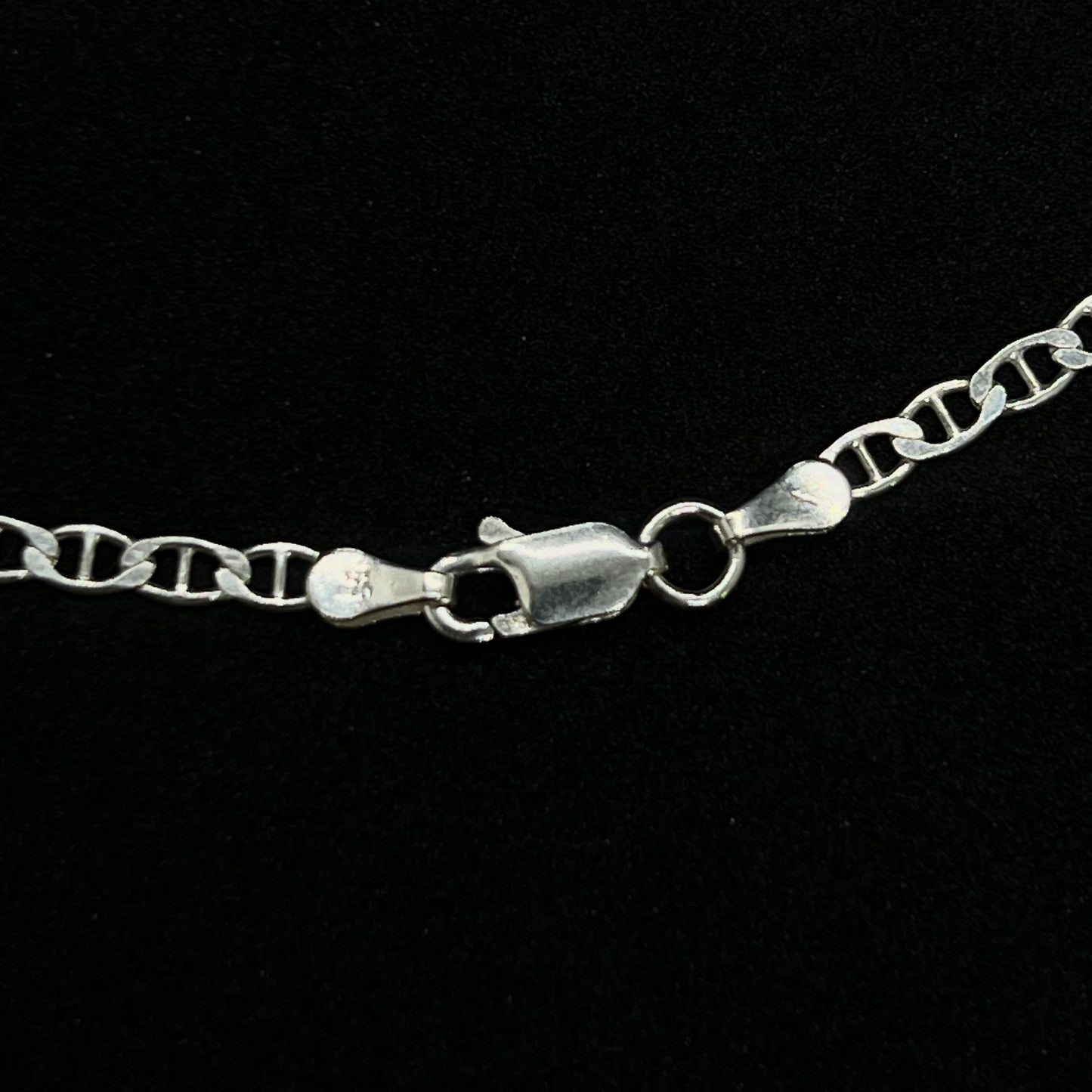 Pulsera En Plata Grano Café