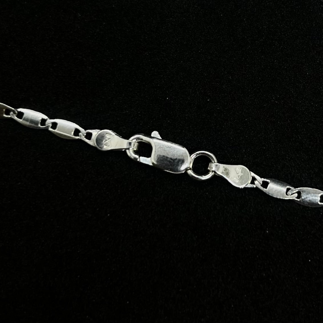 Pulsera En Plata Plana