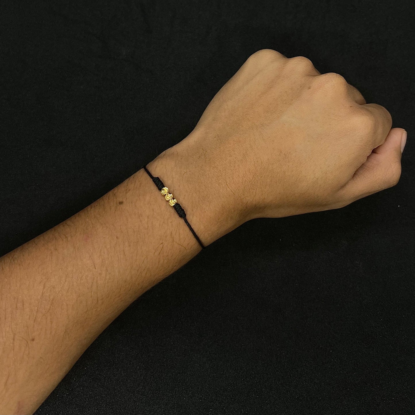 Pulsera Tejida Con Balines