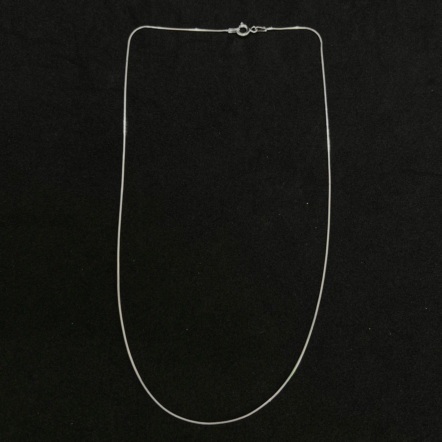 Cadena En Plata Cola Ratón