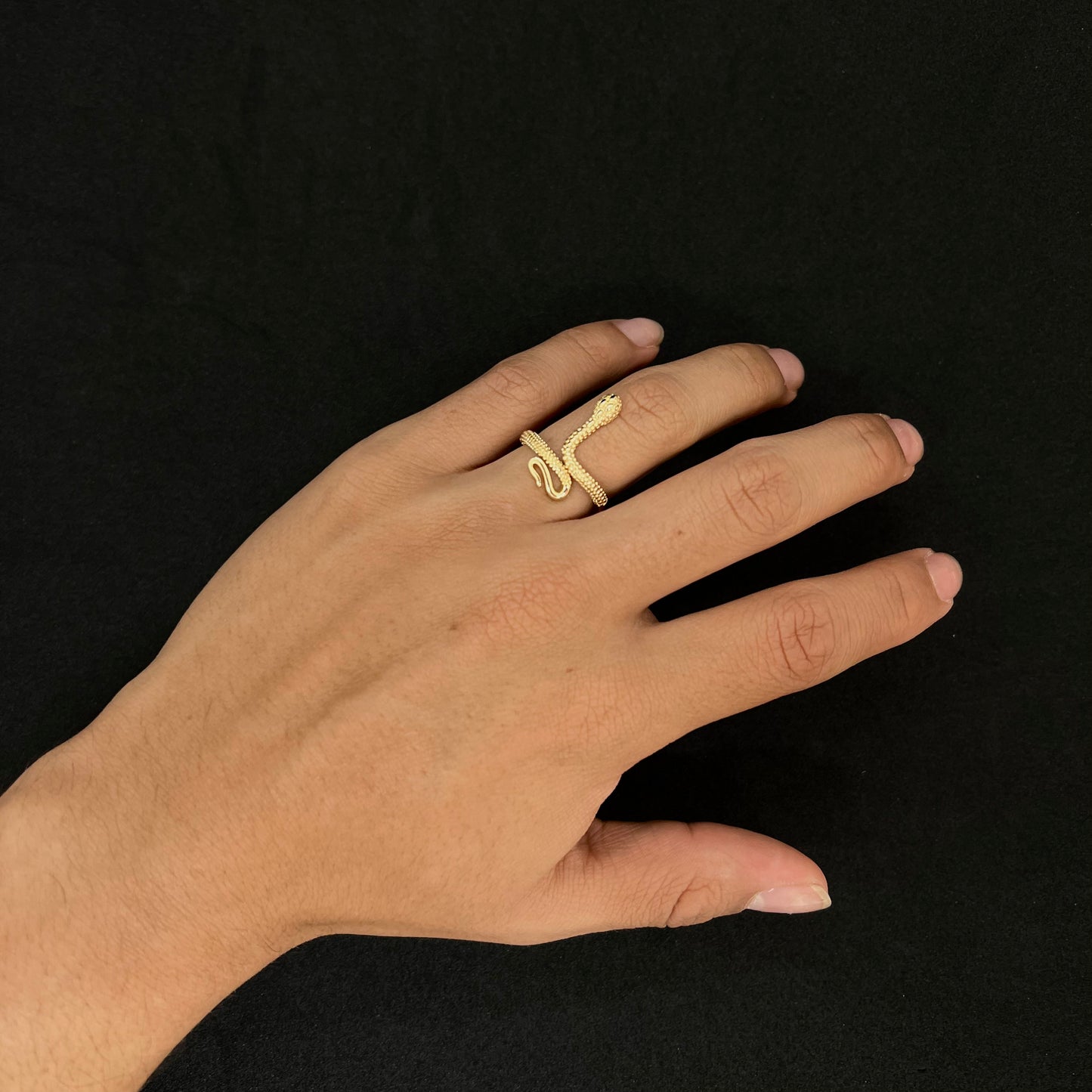 Anillo Serpiente Ajustable