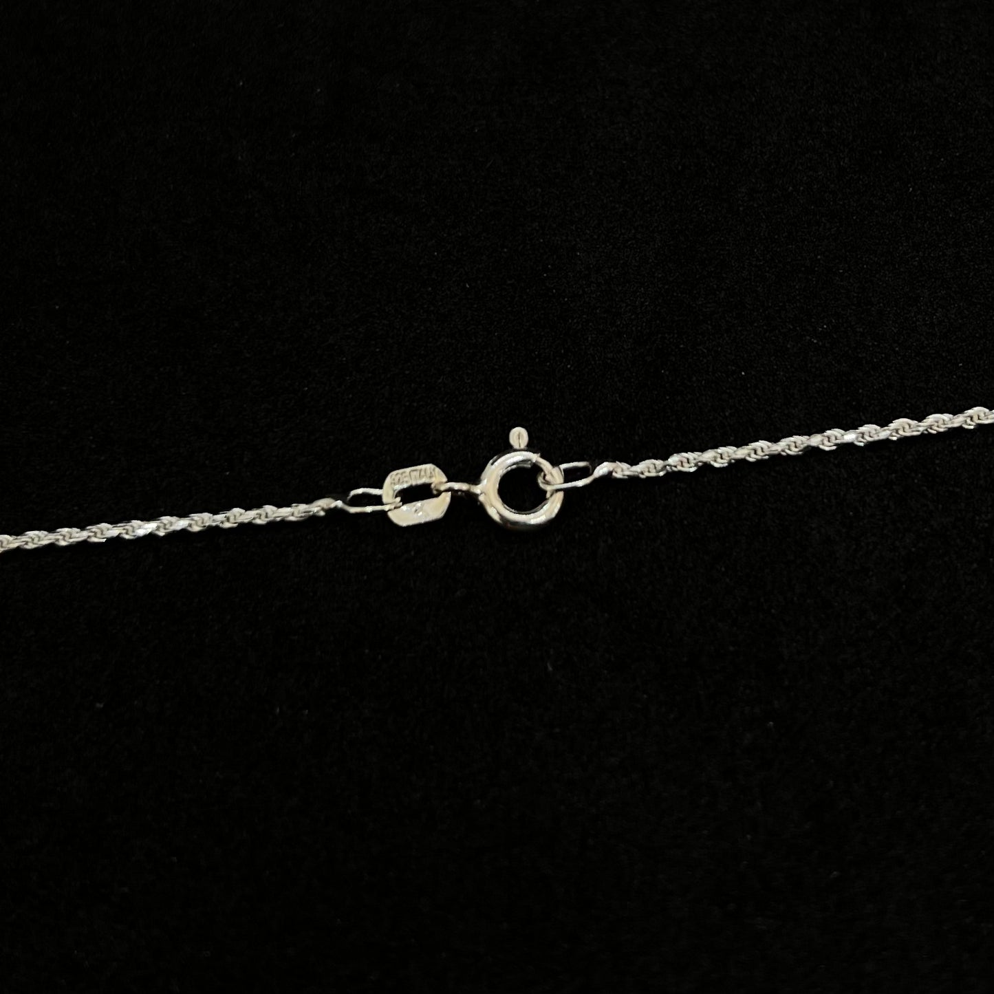 Cadena Lazo en Plata