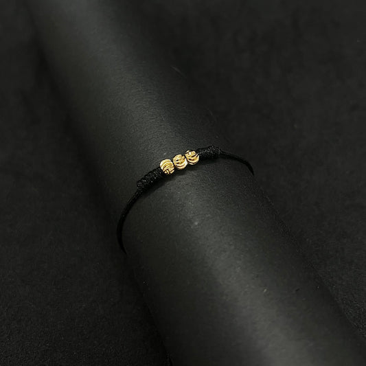 Pulsera Tejida Con Balines