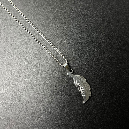 Cadena Dije Pluma