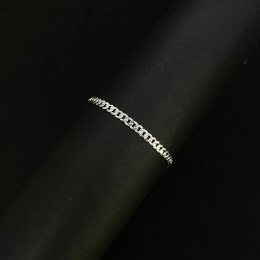 Pulsera En Plata Cubana