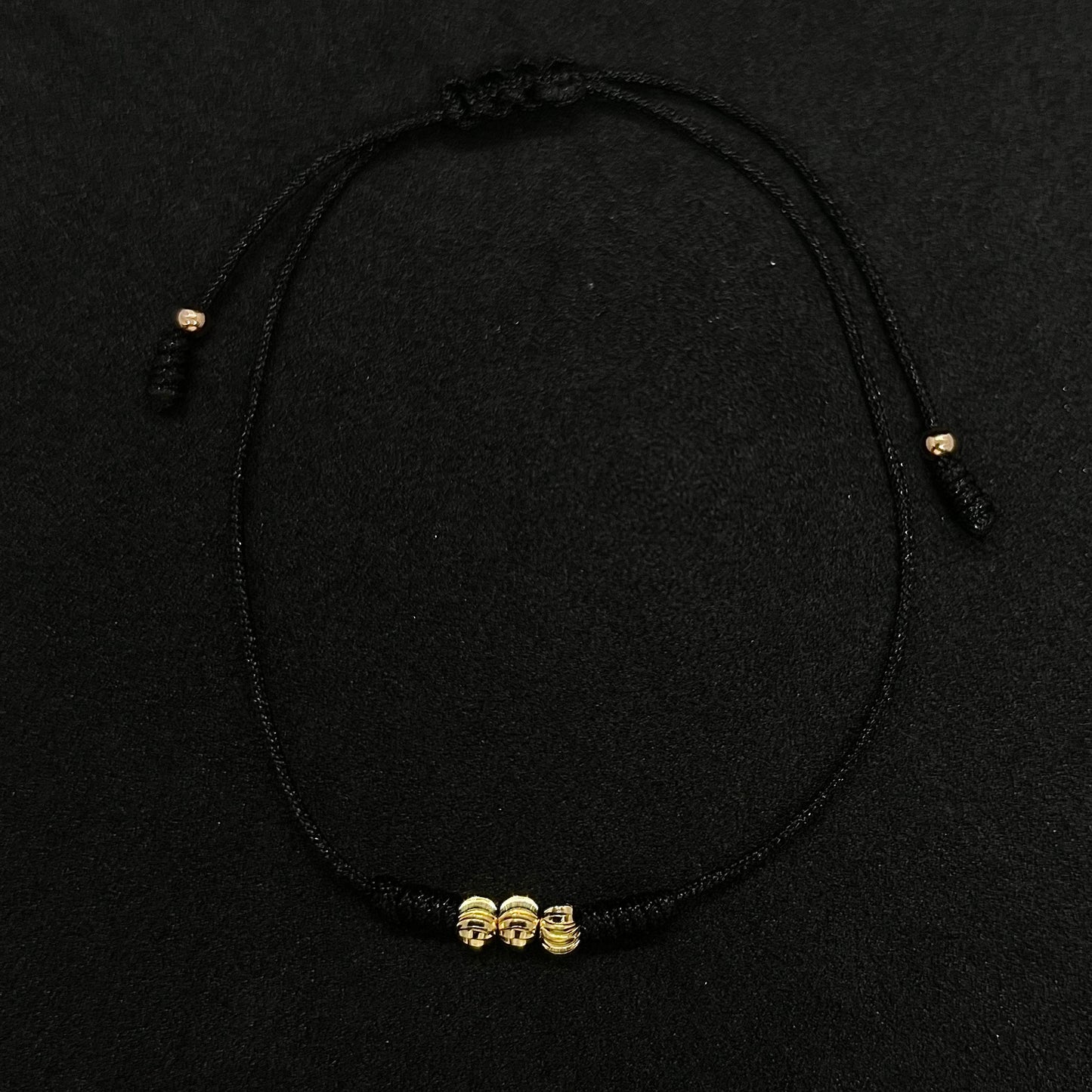 Pulsera Tejida Con Balines