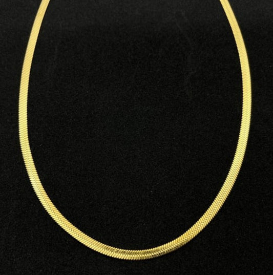 Cadena Piel de Serpiente Dorada