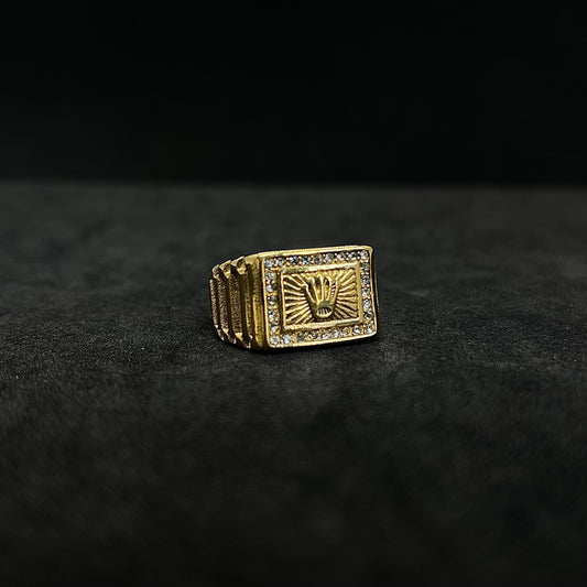 Anillo Rolex Dorado
