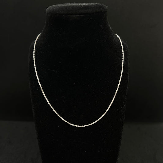 Cadena Lazo en Plata