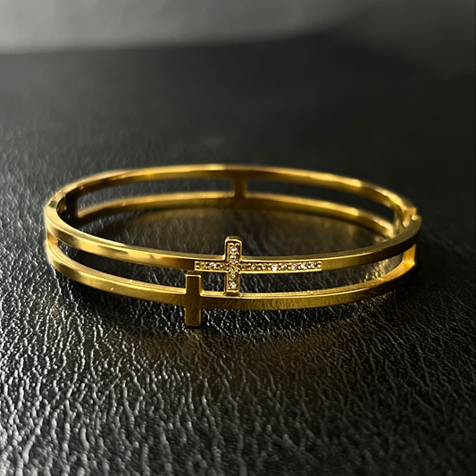 Pulsera Escalaba Dorada