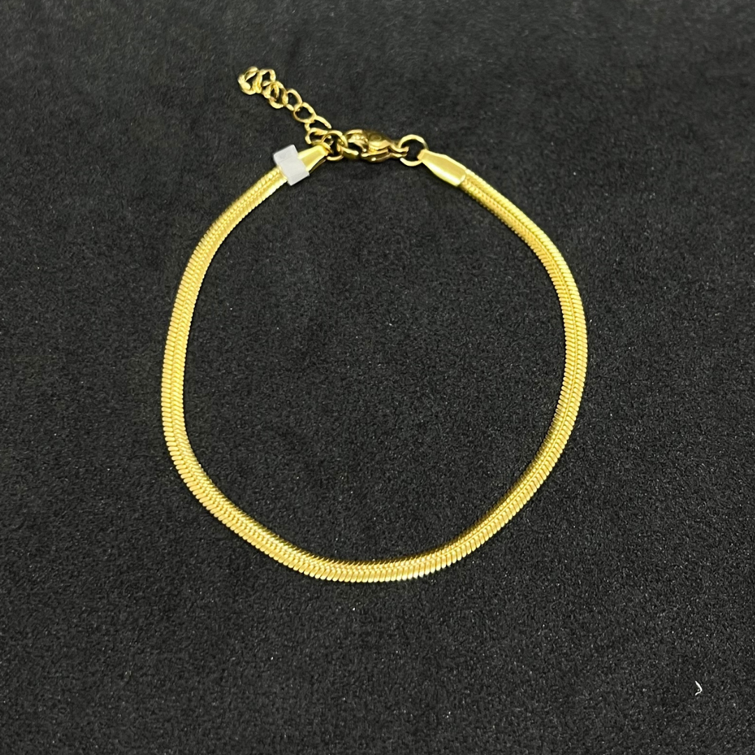 Pulsera piel serpiente