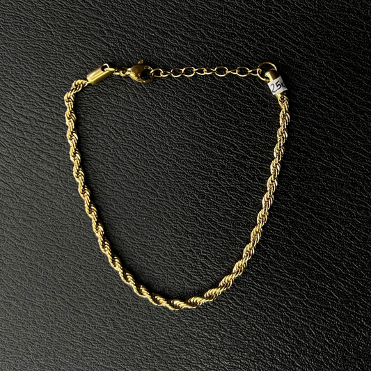 Pulsera Lazo Dorado