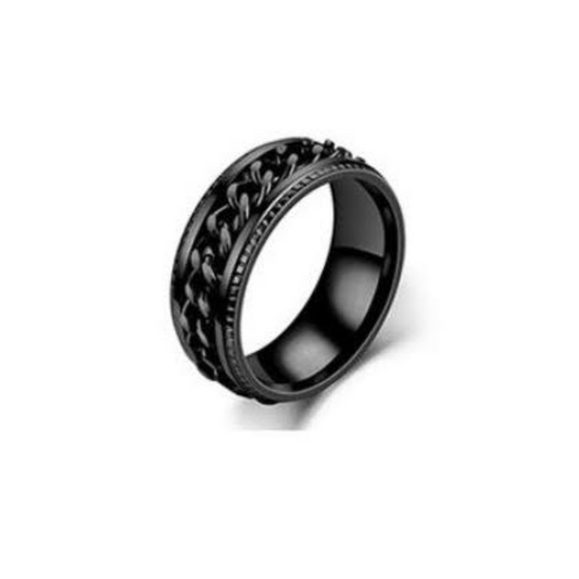 Anillo Antiestrés Negro