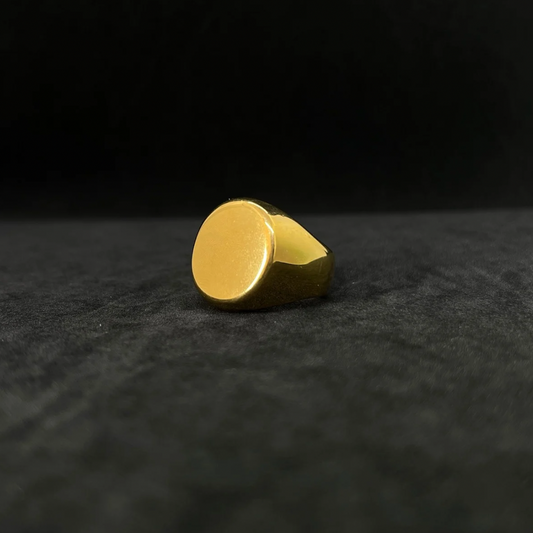 Anillo Espejo Dorado