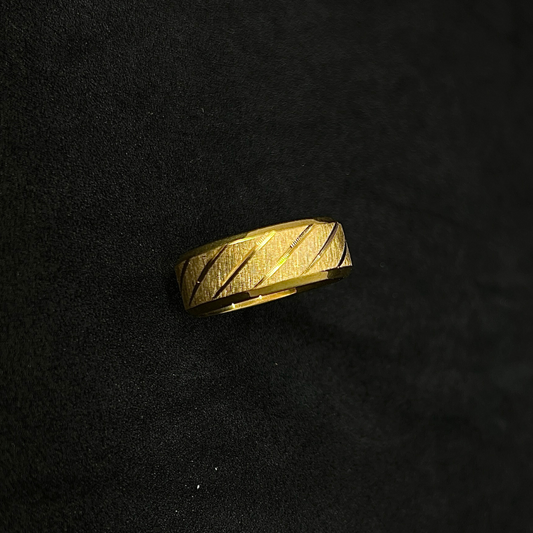 Argolla espiral Dorada