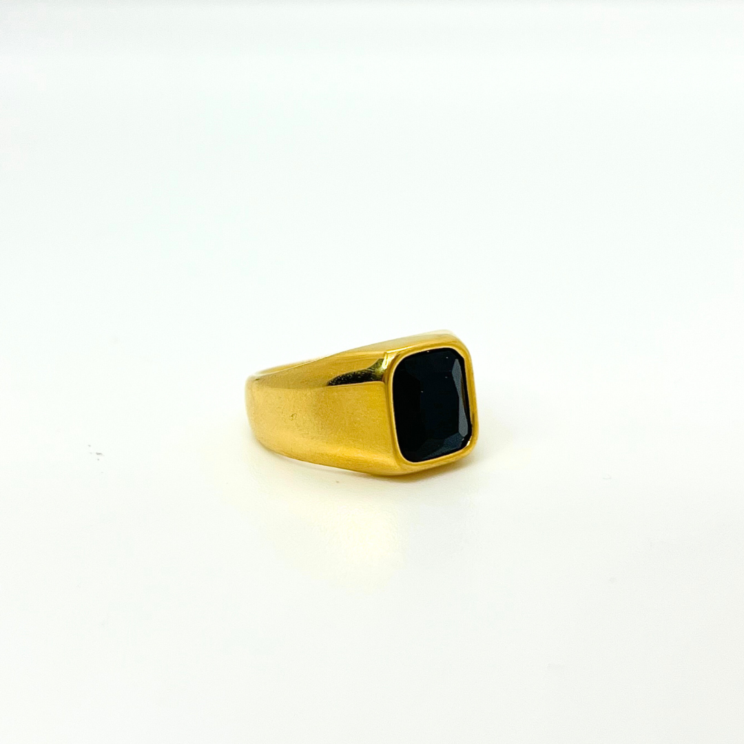 Anillo Perla negra