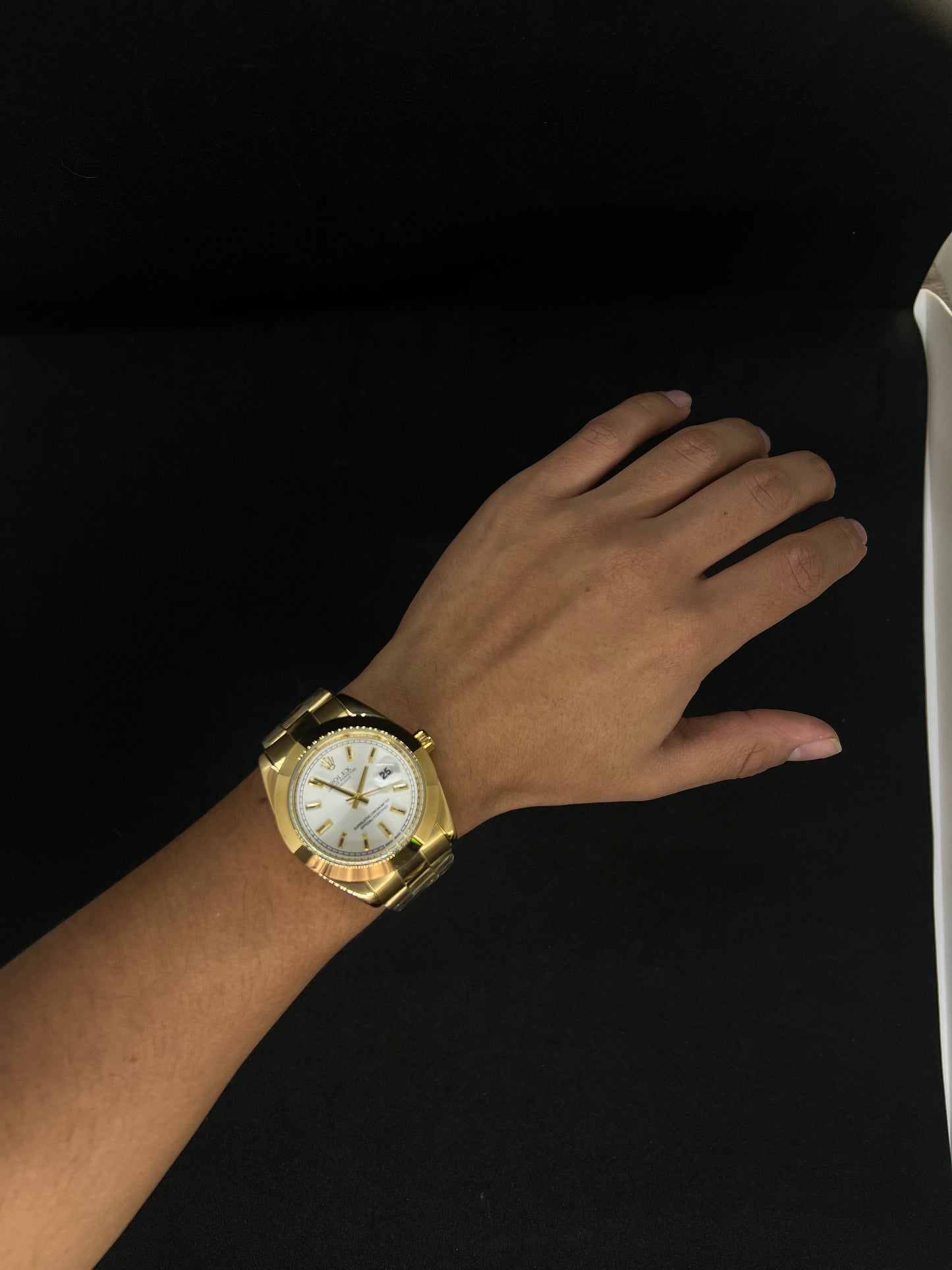 Reloj Dorado Rolex